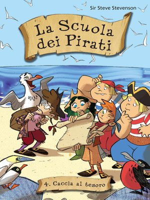 cover image of Caccia al tesoro. La scuola dei pirati. Volume 4